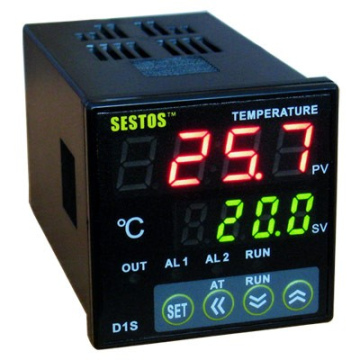 รหัส STE003 Digital Temperature ชุดควบคุมอุณหภูมิแบบดิจิตอล รุ่น D1S-2R-220 คลิกดูรายละเอียด>>
