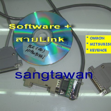 รหัส SPL009 Software + สาย Link Mitsubishi คลิกดูรายละเอียด>>