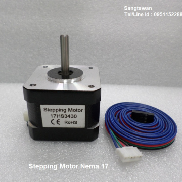 รหัส SME0007 Stepping Motor Nema17 Type:17HS3430