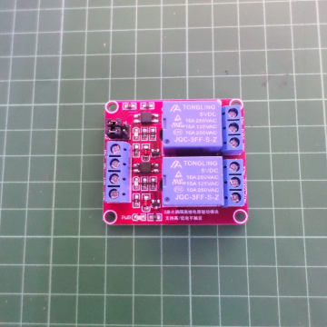 รหัส SAA003 Module Relay 5vdc. 10A. 2-Channel/Low-Hight