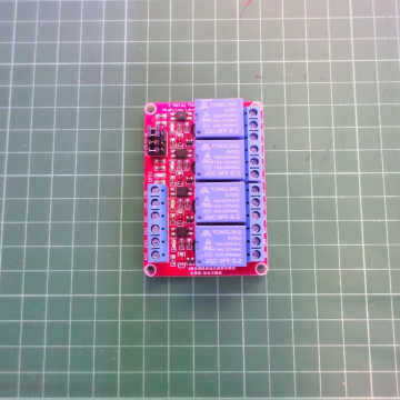 รหัส SAA004 Module Relay 5vdc. 10A. 4-Channel/Low-Hight คลิกดูรายละเอียด>>>