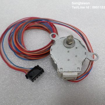 รหัส SME0009 Stepping Gear Motor Type:MSFBC20C05/12vdc.