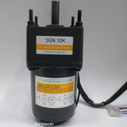 รหัส SMA00013 Motor gear 220VAC. 15W. Speed 10,30,50,100,200,500rpm,