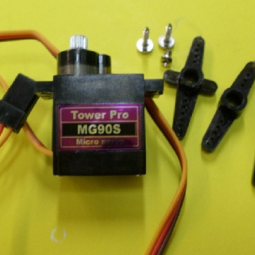 รหัส SMH002 Micro Servo MG90S ไมโครเซอร์โว 4.8-6 vdc Torque 2.2Kg. คลิกดูรายละเอียด>>