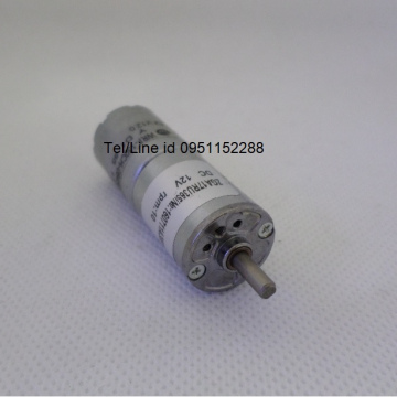 รหัส SMG0001 Motor gear DC 6,12vdc รุ่น ZGA17R มีรอบให้เลือก 5-1000rpm