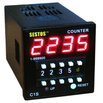 รหัส STE007 Digital Counter ตัวนับจำนวนแบบคิจิตอล รุ่น C1S ชนิดตั้งค่า 0-9999 คลิกดูรายละเอียด>>
