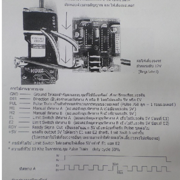รหัส SMG00033 Motor gear servo Fualhaber with Encoder