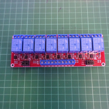 รหัส SAA005 Relay Module 5vdc. 10A. 8-Channel/Low-Hight คลิกดูรายละเอียด>>>