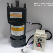 รหัส SMA0002 Motor gear 220VAC. 90W. + ชุด Control 90W.