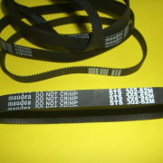 รหัส SGI017 NEW..สายพานหนัง ร่อง 2mm. รุ่น S2M-302T ความยาวรอบวง 30cm. คลิกดูรายละเอียด>>