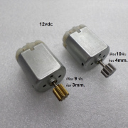 รหัส SMD00013 มอเตอร์กระจกไฟฟ้า มีเฟือง 12vdc